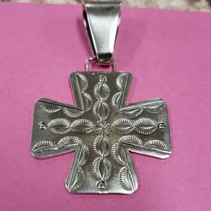 Sterling silver Lena Platero cross